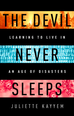 Book cover for The Devil Never Sleeps: Learning to Live in an Age of Disasters