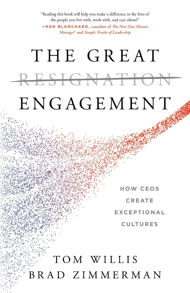 Book cover for The Great Engagement: How CEOs Create Exceptional Cultures
