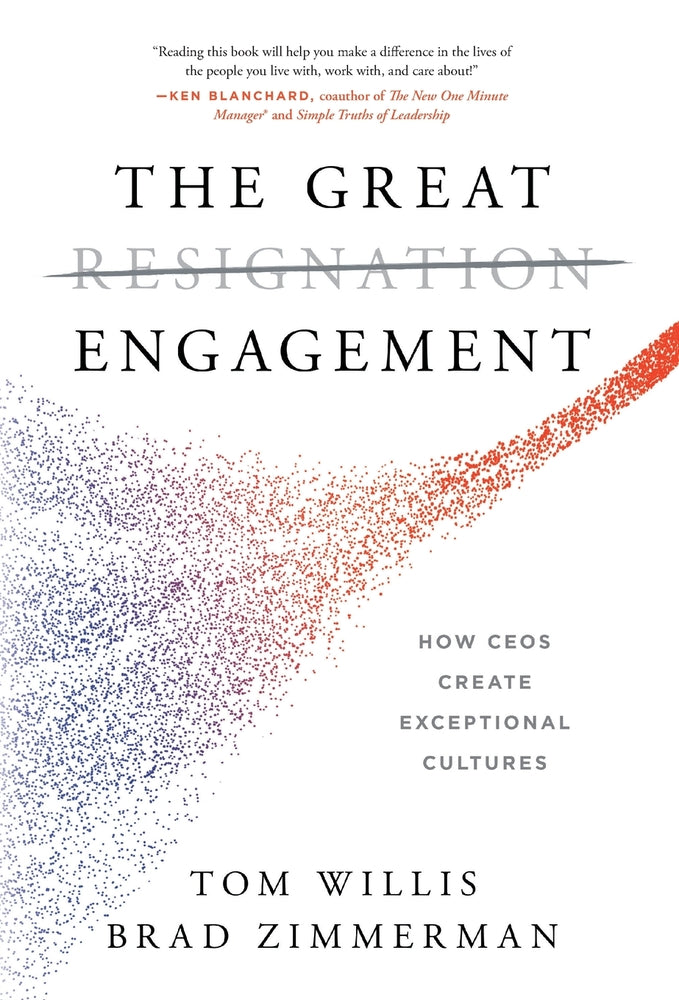 Book cover for The Great Engagement: How CEOs Create Exceptional Cultures