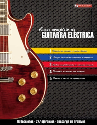 Book cover for Curso completo de guitarra eléctrica: Método moderno de técnica y teoría aplicada