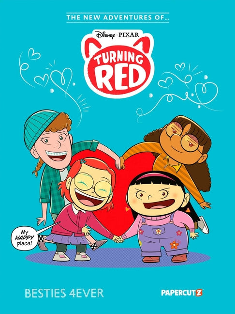 Book cover for New Adventures of Turning Red Vol. 1: Besties 4ever