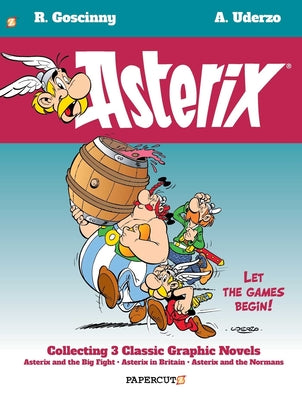 Book cover for Asterix Omnibus #3: Collects Asterix and the Big Fight, Asterix in Britain, and Asterix and the Normans