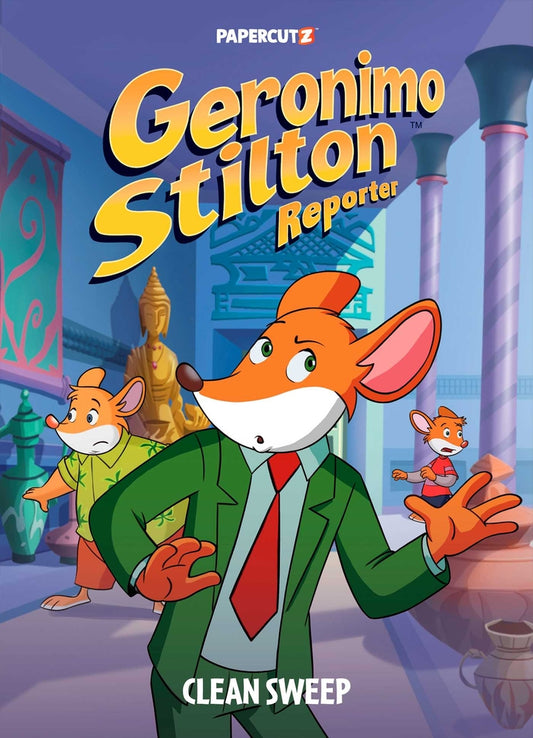 Book cover for Geronimo Stilton Reporter Vol. 15: Clean Sweep