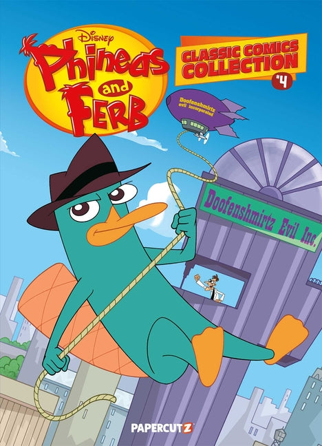 Book cover for Phineas and Ferb Classic Comics Collection Vol. 4