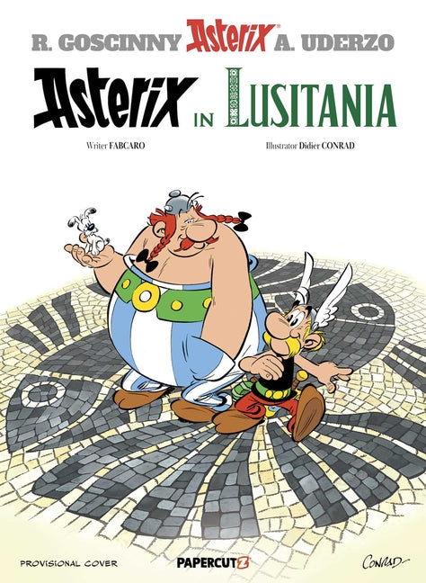 Book cover for Asterix Vol. 41: Asterix in Lusitania