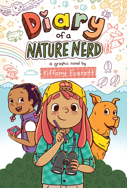 Book cover for Diary of a Nature Nerd: A Graphic Novel