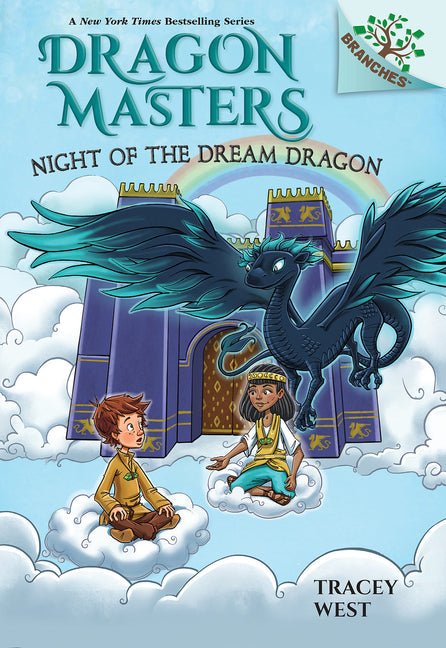 Book cover for Night of the Dream Dragon: A Branches Book (Dragon Masters #28)