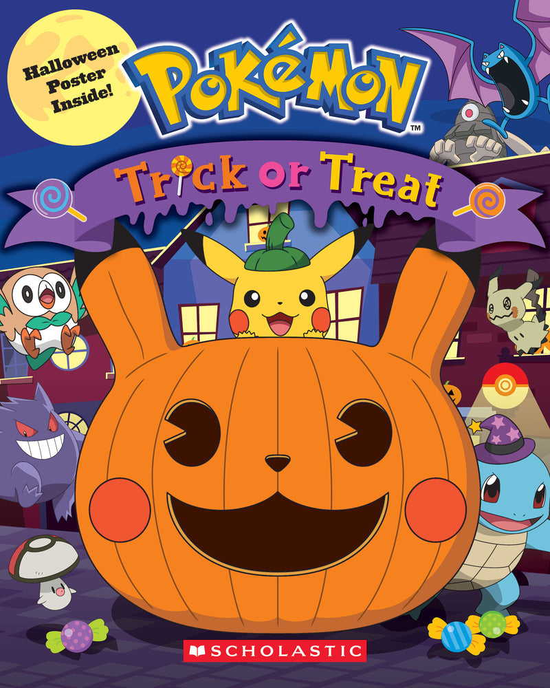 Book cover for Trick-Or-Treat! (Pokémon)