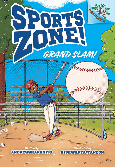 Book cover for Grand Slam!: A Branches Book (Sports Zone! #3)