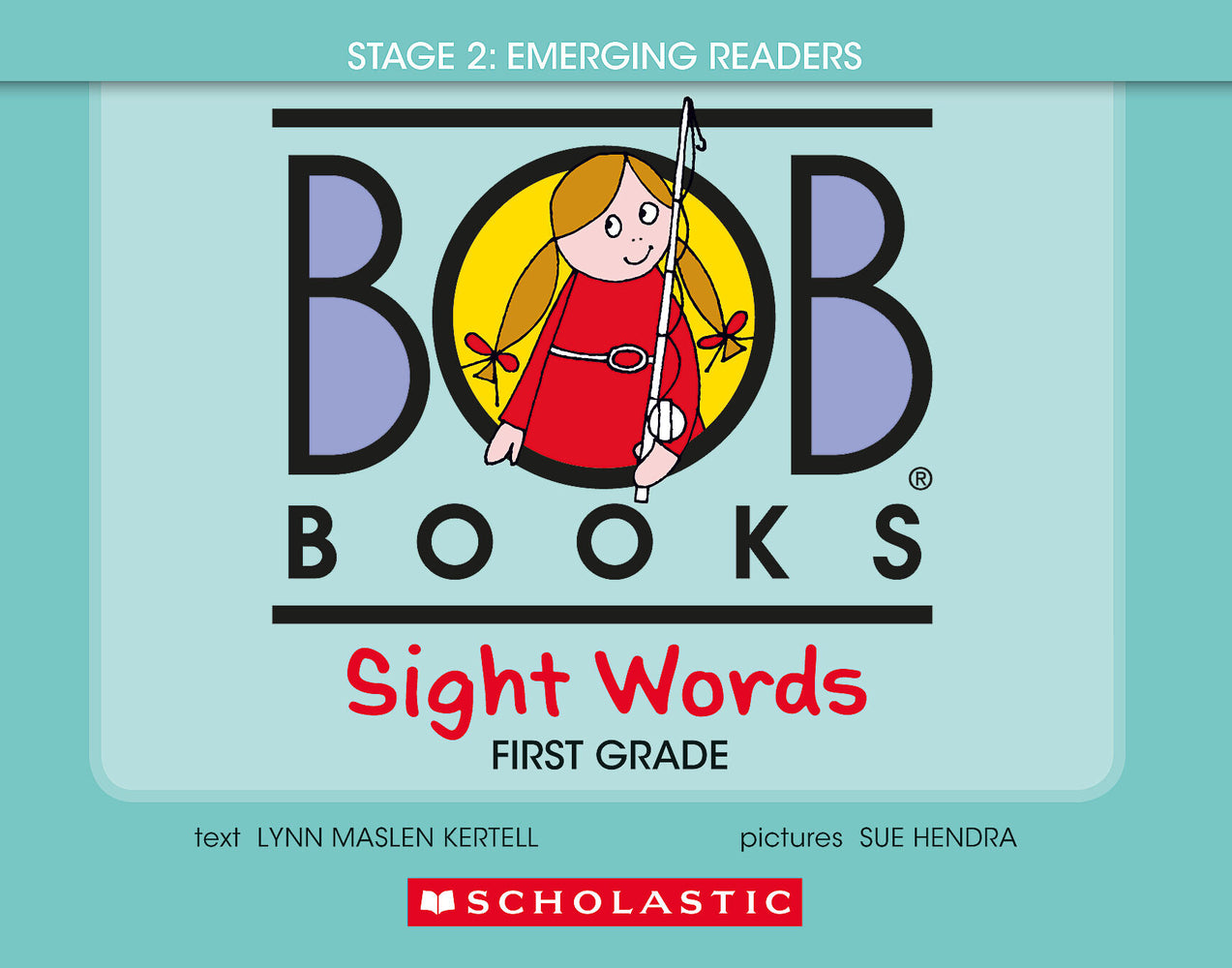 Book cover for Bob Books - Sight Words First Grade Hardcover Bind-Up Phonics, Ages 4 and Up, Kindergarten (Stage 2: Emerging Reader)