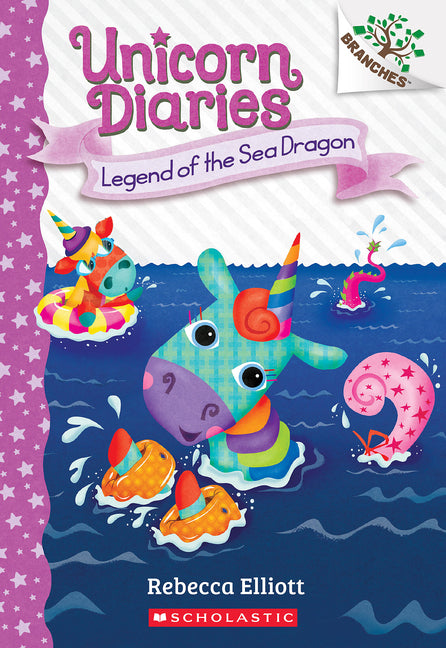 Book cover for Legend of the Sea Dragon: A Branches Book (Unicorn Diaries #12)