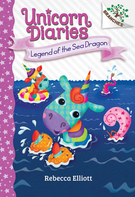 Book cover for Legend of the Sea Dragon: A Branches Book (Unicorn Diaries #12)