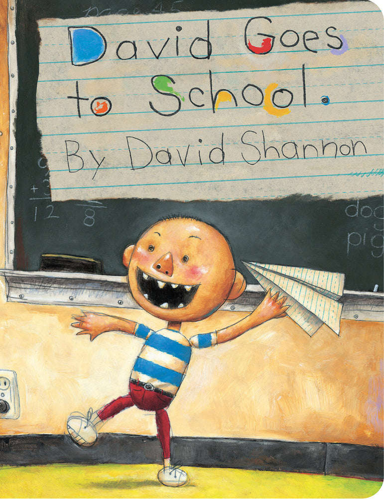 Book cover for David Goes to School