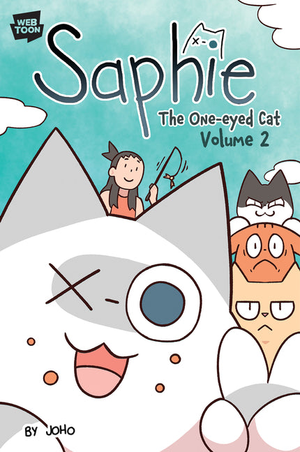 Book cover for Saphie the One-Eyed Cat Volume 2