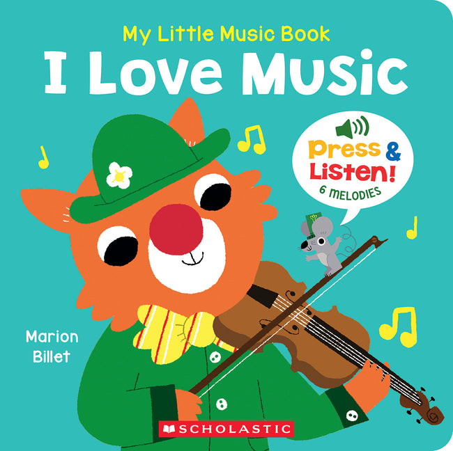 Book cover for My Little Music Book: I Love Music