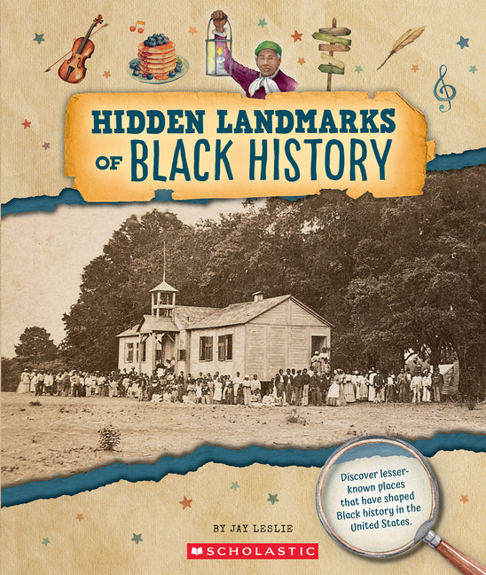 Book cover for Hidden Landmarks of Black History (from the Archives)