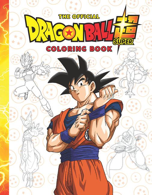 Book cover for Dragon Ball Super Official Coloring Book (Media Tie-In)