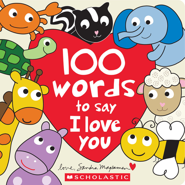 Book cover for 100 Words to Say I Love You