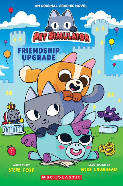 Book cover for Friendship Upgrade! (Pet Simulator Original Graphic Novel)