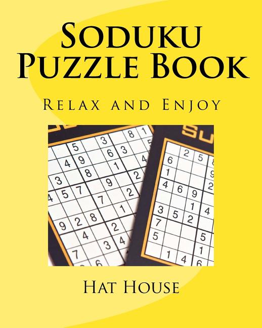 Book cover for Soduku Puzzle Book: Relax and Enjoy