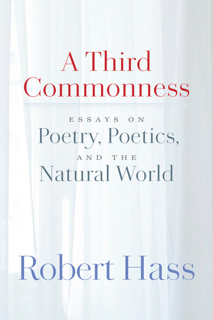 Book cover for Third Commonness: Essays on Poetry, Poetics, and the Natural World