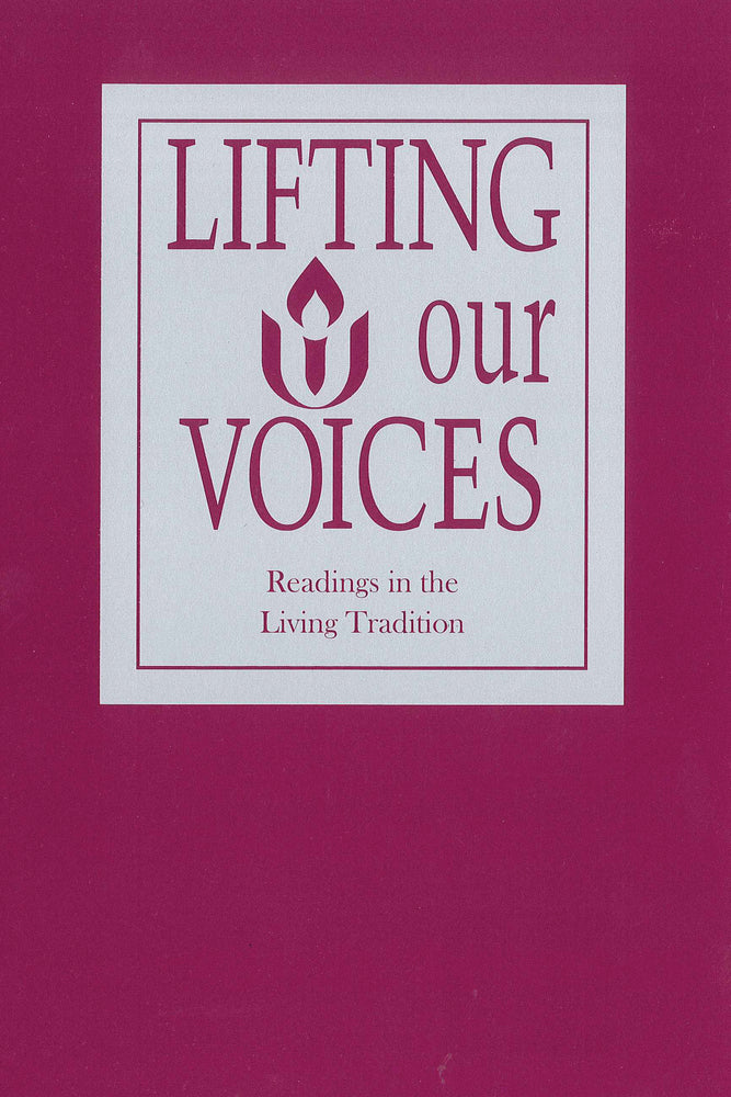 Book cover for Lifting Our Voices: Readings in the Living Tradition