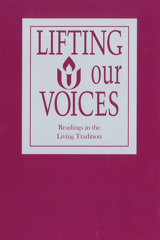 Book cover for Lifting Our Voices: Readings in the Living Tradition