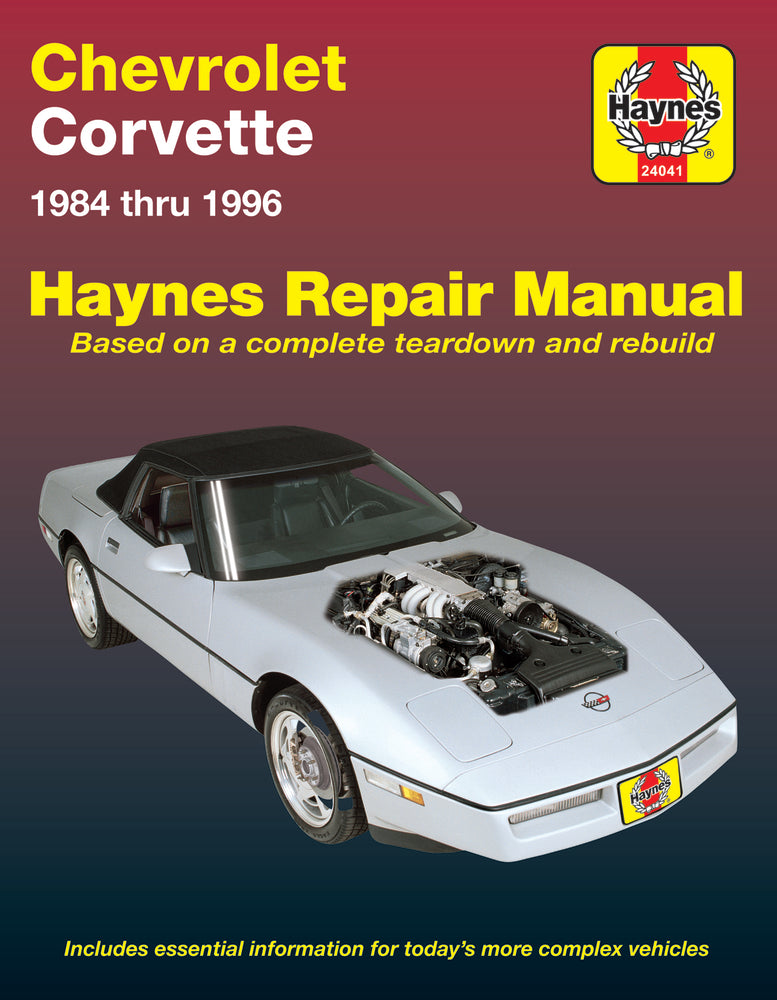 Book cover for Chevrolet Corvette 1984-96