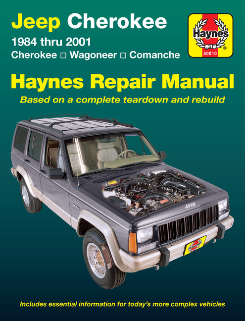 Book cover for Jeep Cherokee, Wagoneer & Comanche 1984-01 (Revised)
