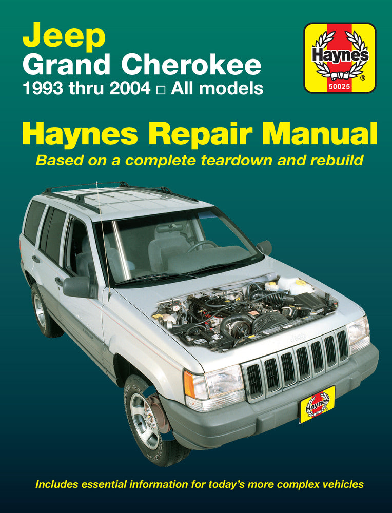Book cover for Jeep Grand Cherokee 1993-04