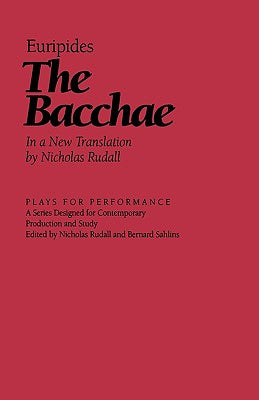 Book cover for The Bacchae