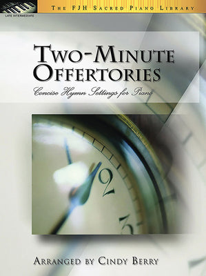 Book cover for Two-Minute Offertories: Concise Hymn Settings for Piano