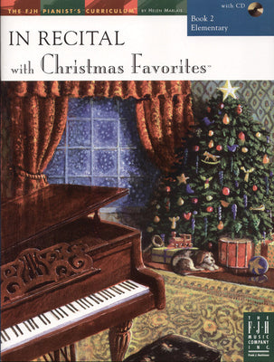 Book cover for In Recital(r) with Christmas Favorites, Book 2