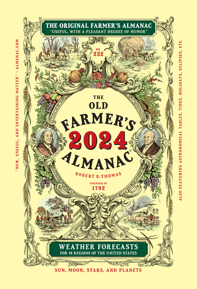 Book cover for The 2024 Old Farmer's Almanac Trade Edition