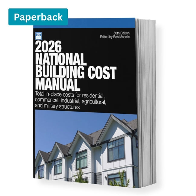 Book cover for 2026 National Building Cost Manual