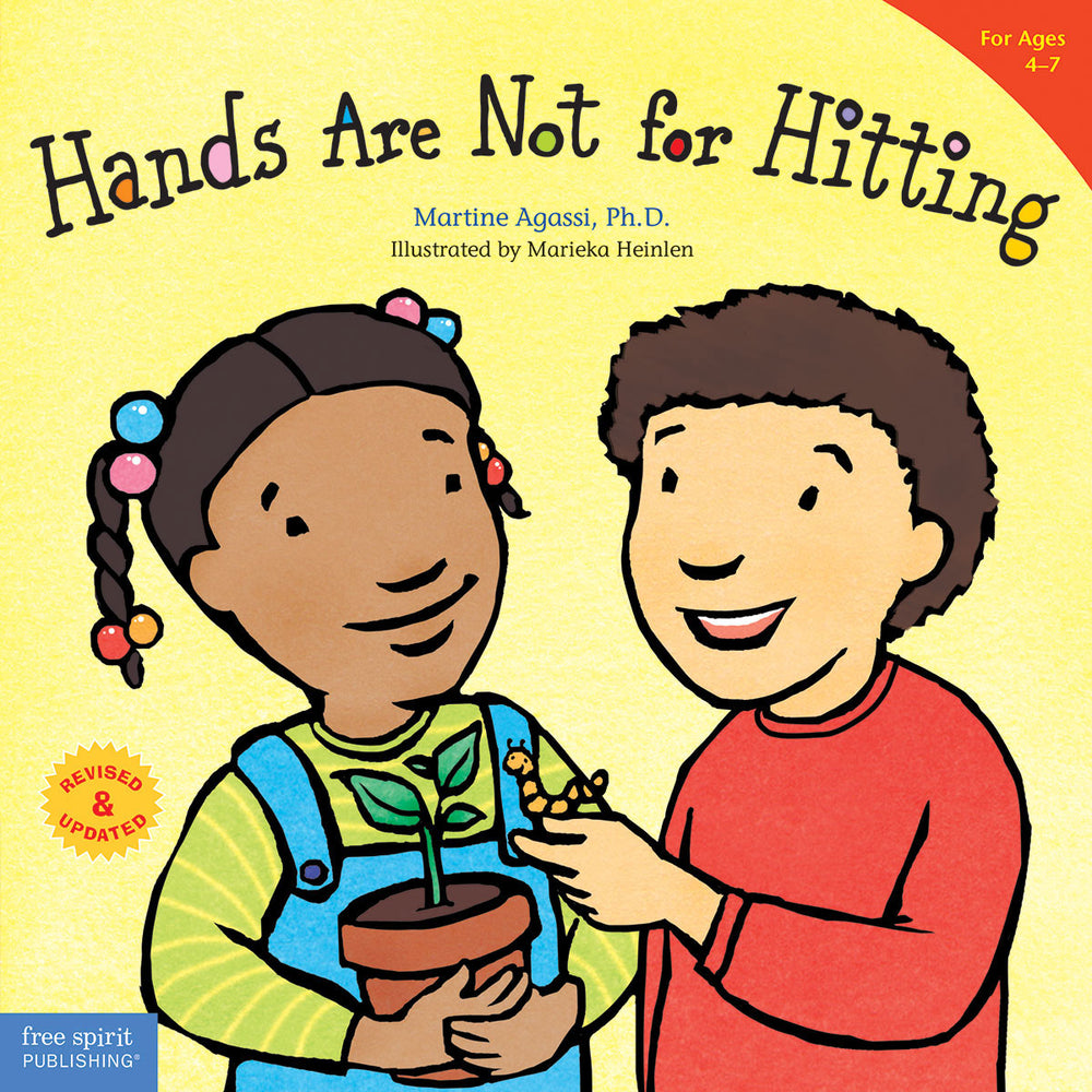 Book cover for Hands Are Not for Hitting: Revised & Updated (Ages 4-7, Paperback)