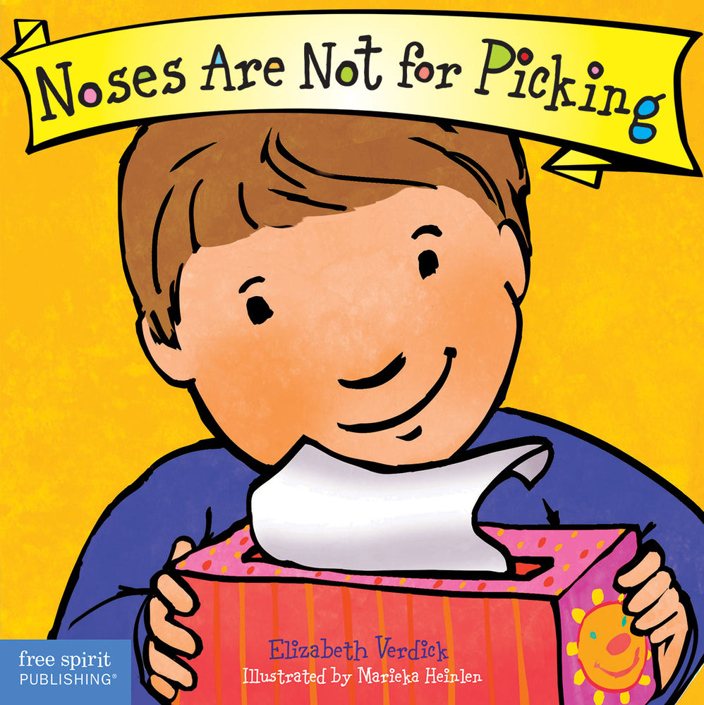 Book cover for Noses Are Not for Picking Board Book