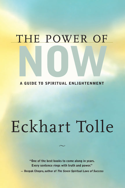 Book cover for The Power of Now: A Guide to Spiritual Enlightenment