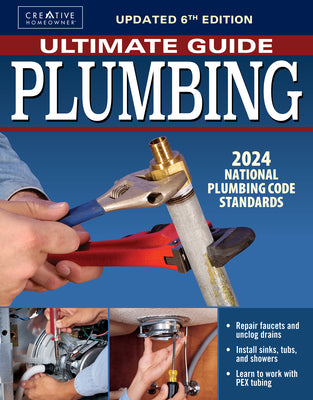 Book cover for Ultimate Guide: Plumbing, 6th Edition: 2024 National Plumbing Code Standards