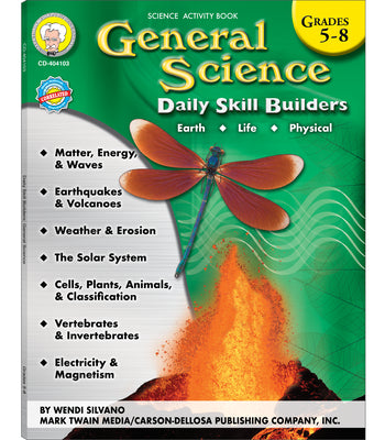 Book cover for General Science, Grades 5 - 8: Volume 3