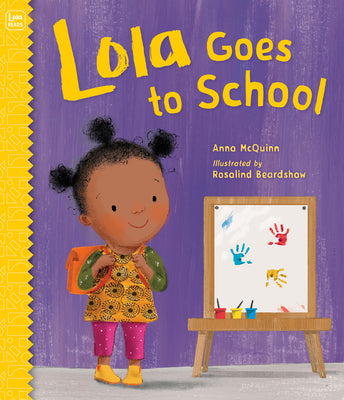 Book cover for Lola Goes to School