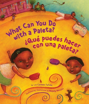 Book cover for ¿Qué Puedes Hacer Con Una Paleta? (What Can You Do with a Paleta Spanish Edition )