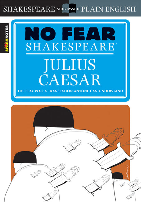 Book cover for Julius Caesar (No Fear Shakespeare): Volume 4