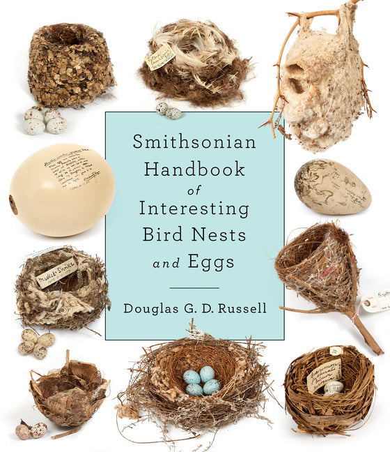 Book cover for Smithsonian Handbook of Interesting Bird Nests and Eggs