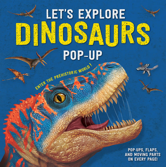 Book cover for Let's Explore Dinosaurs Pop-Up
