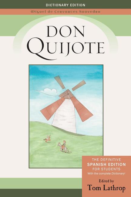 Book cover for Don Quijote: Spanish Edition and Don Quijote Dictionary for Students