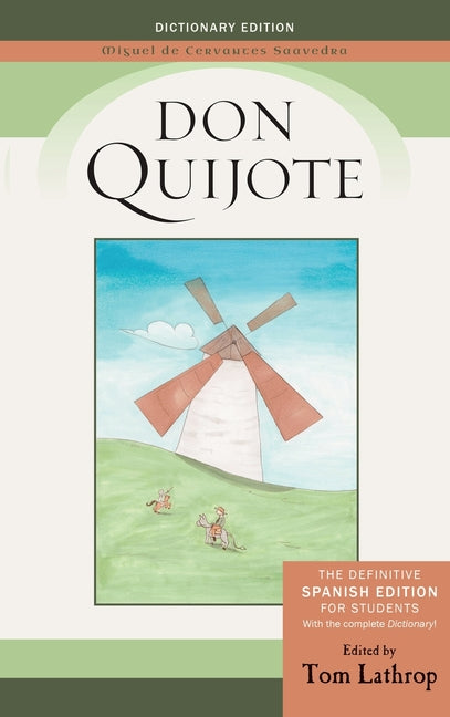 Book cover for Don Quijote: Spanish Edition and Don Quijote Dictionary for Students