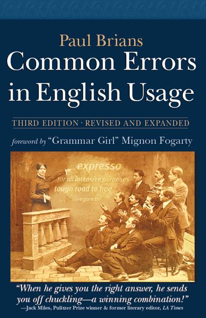 Book cover for Common Errors in English Usage
