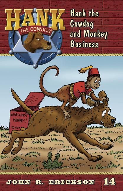 Book cover for Hank the Cowdog and Monkey Business