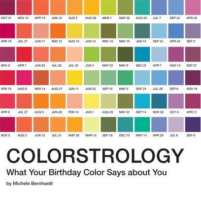 Book cover for Colorstrology: What Your Birthday Color Says about You